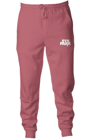 SYN PARK DYED EMBROIDERED JOGGERS